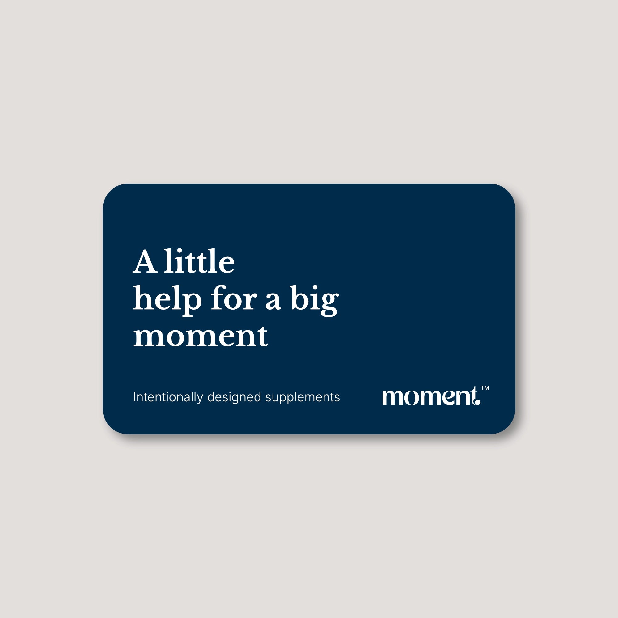 Moment Gift Card